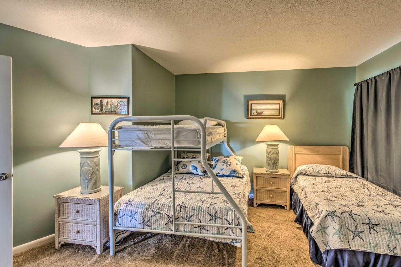 Beach Lovers Haven Oceanfront Condo With Pool! شاطئ ميرتل المظهر الخارجي الصورة