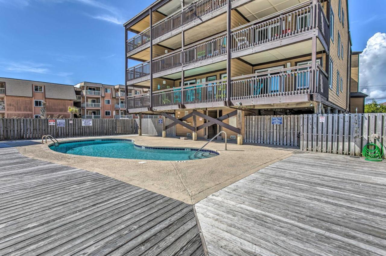 Beach Lovers Haven Oceanfront Condo With Pool! شاطئ ميرتل المظهر الخارجي الصورة